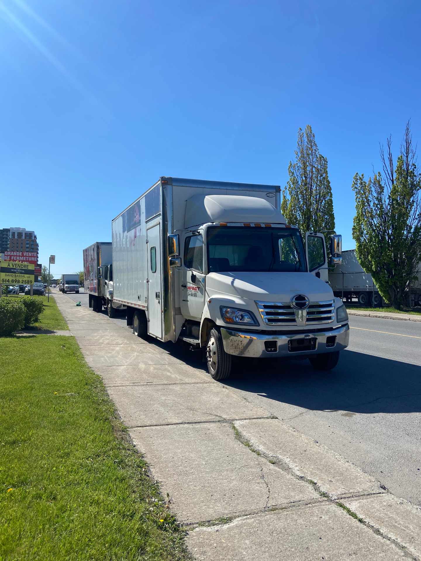 TazMove delivery truck